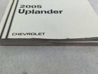 2005 Chevrolet Uplander Owners Manual Book Guide OEM Used Auto Parts - Oemusedautoparts1.com