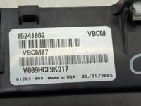 2005 Chevrolet Uplander Body Control Module Bcm Inner Cabin Fuse Box - Oemusedautoparts1.com