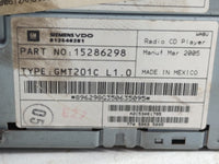 2005-2007 Chevrolet Uplander Radio AM FM Cd Player Receiver Replacement P/N:15286298 Fits Fits 2005 2006 2007 OEM Used Auto 