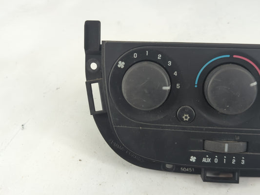 2005 Chevrolet Uplander Climate Control Module Temperature AC/Heater Replacement P/N:15256191 Fits OEM Used Auto Parts