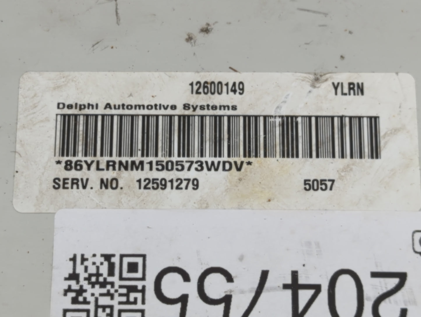 2005 Chevrolet Uplander PCM Engine Control Computer ECU ECM PCU OEM P/N:12600149 Fits Fits 2006 OEM Used Auto Parts - Oemuse