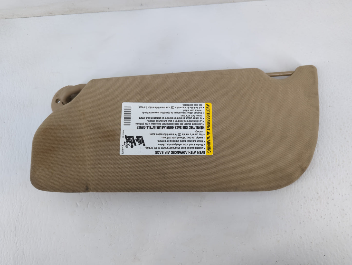 2005-2009 Chevrolet Uplander Sun Visor Shade Replacement Passenger Right Mirror Fits Fits 2005 2006 2007 2008 2009 OEM Used 