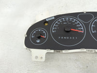 2005 Chevrolet Uplander Instrument Cluster Speedometer Gauges P/N:15250663 Miles:189K Fits OEM Used Auto Parts - Oemusedauto