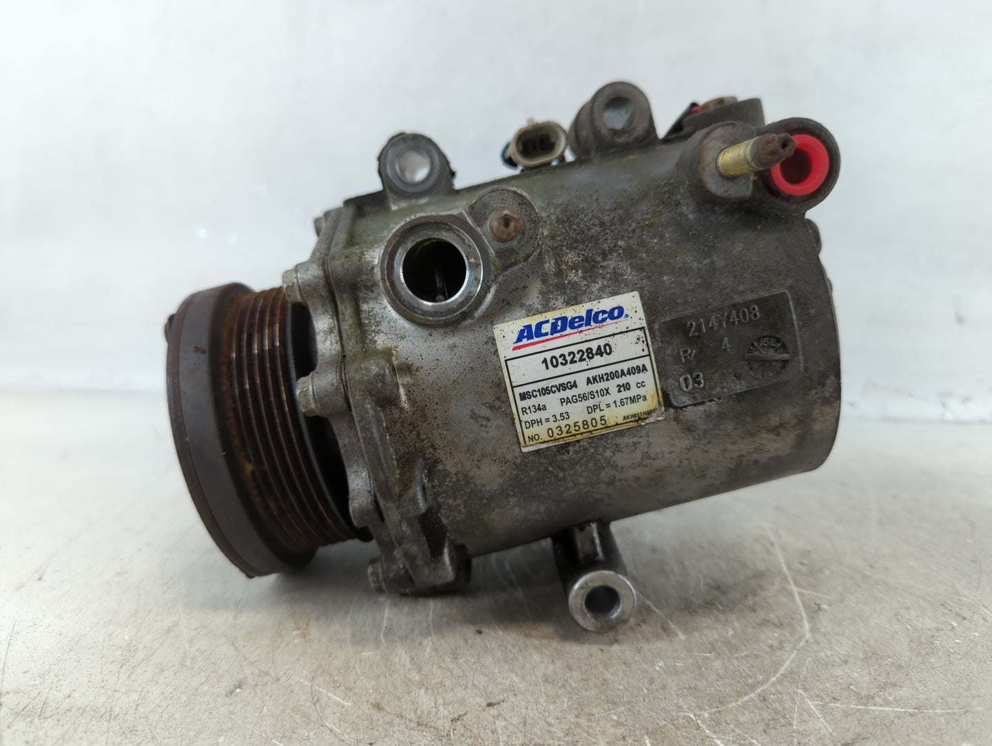 2001-2005 Chevrolet Venture Air Conditioning A/c Ac Compressor Oem - Oemusedautoparts1.com