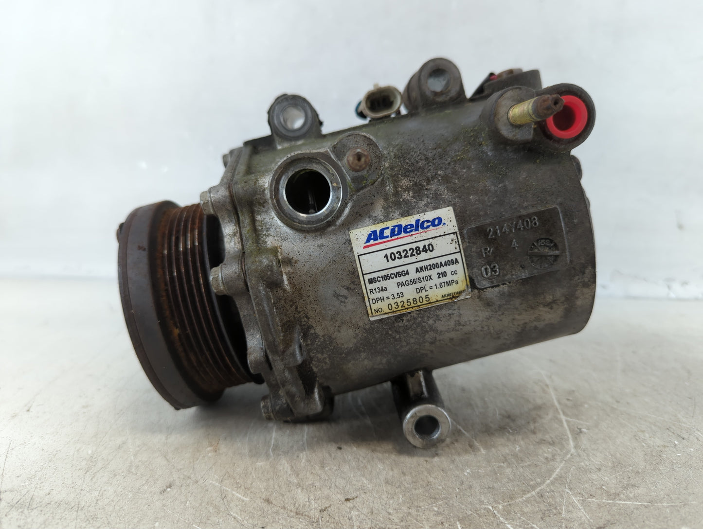2001-2005 Chevrolet Venture Air Conditioning A/c Ac Compressor Oem - Oemusedautoparts1.com
