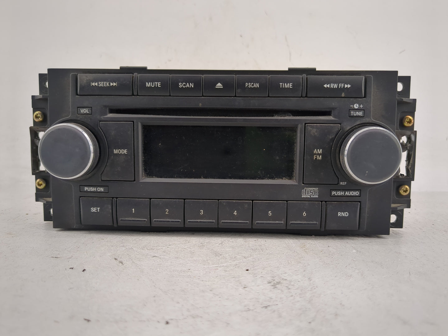 2005-2007 Chrysler 300 Radio AM FM Cd Player Receiver Replacement P/N:P05064071AC Fits Fits 2005 2006 2007 2008 2009 OEM Use