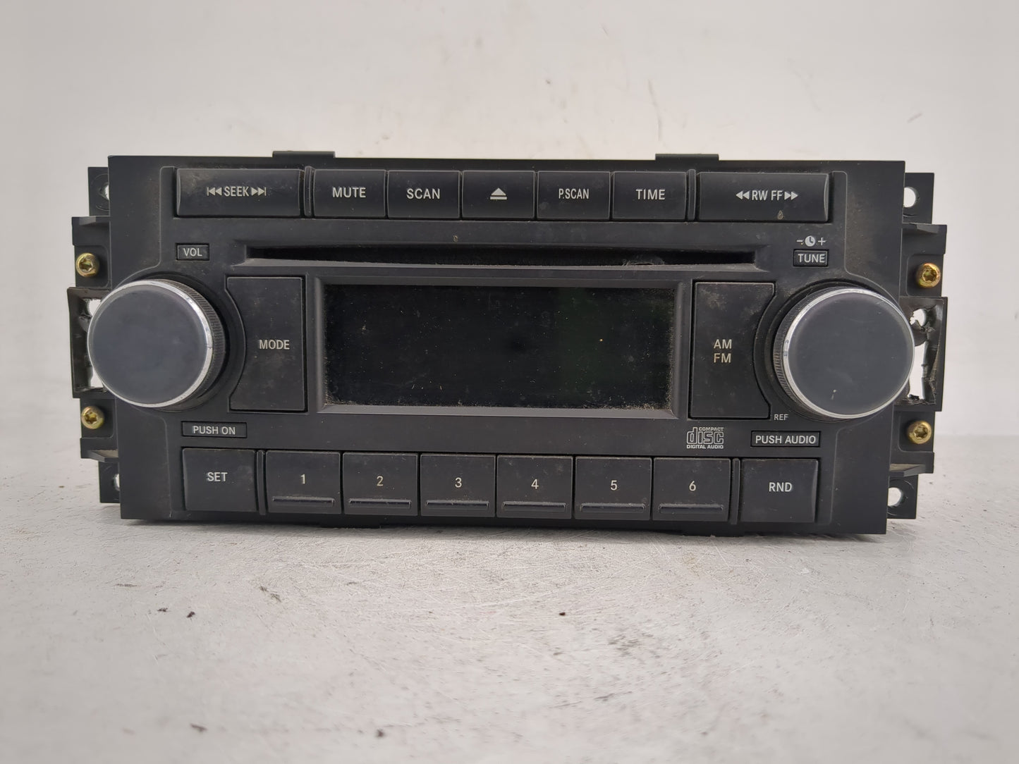 2005-2007 Chrysler 300 Radio AM FM Cd Player Receiver Replacement P/N:P05064071AC Fits Fits 2005 2006 2007 2008 2009 OEM Use