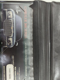 2005 Chrysler 300 Owners Manual Book Guide P/N:81-026-0543 OEM Used Auto Parts - Oemusedautoparts1.com