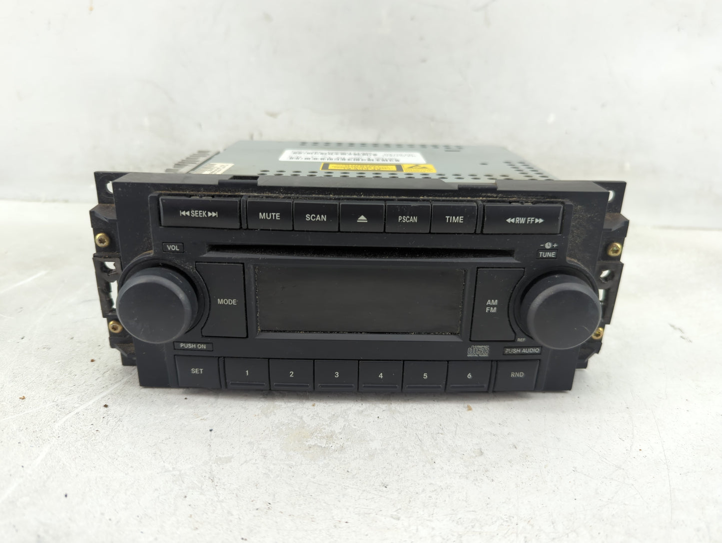 2005-2007 Chrysler 300 Radio AM FM Cd Player Receiver Replacement P/N:P05091710AE Fits Fits 2004 2005 2006 2007 2008 2009 20