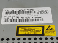 2005-2007 Chrysler 300 Radio AM FM Cd Player Receiver Replacement P/N:P05091710AE Fits Fits 2004 2005 2006 2007 2008 2009 20