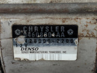 2005-2014 Chrysler 300 Car Starter Motor Solenoid OEM P/N:04608801AA 428000-2200 Fits OEM Used Auto Parts - Oemusedautoparts