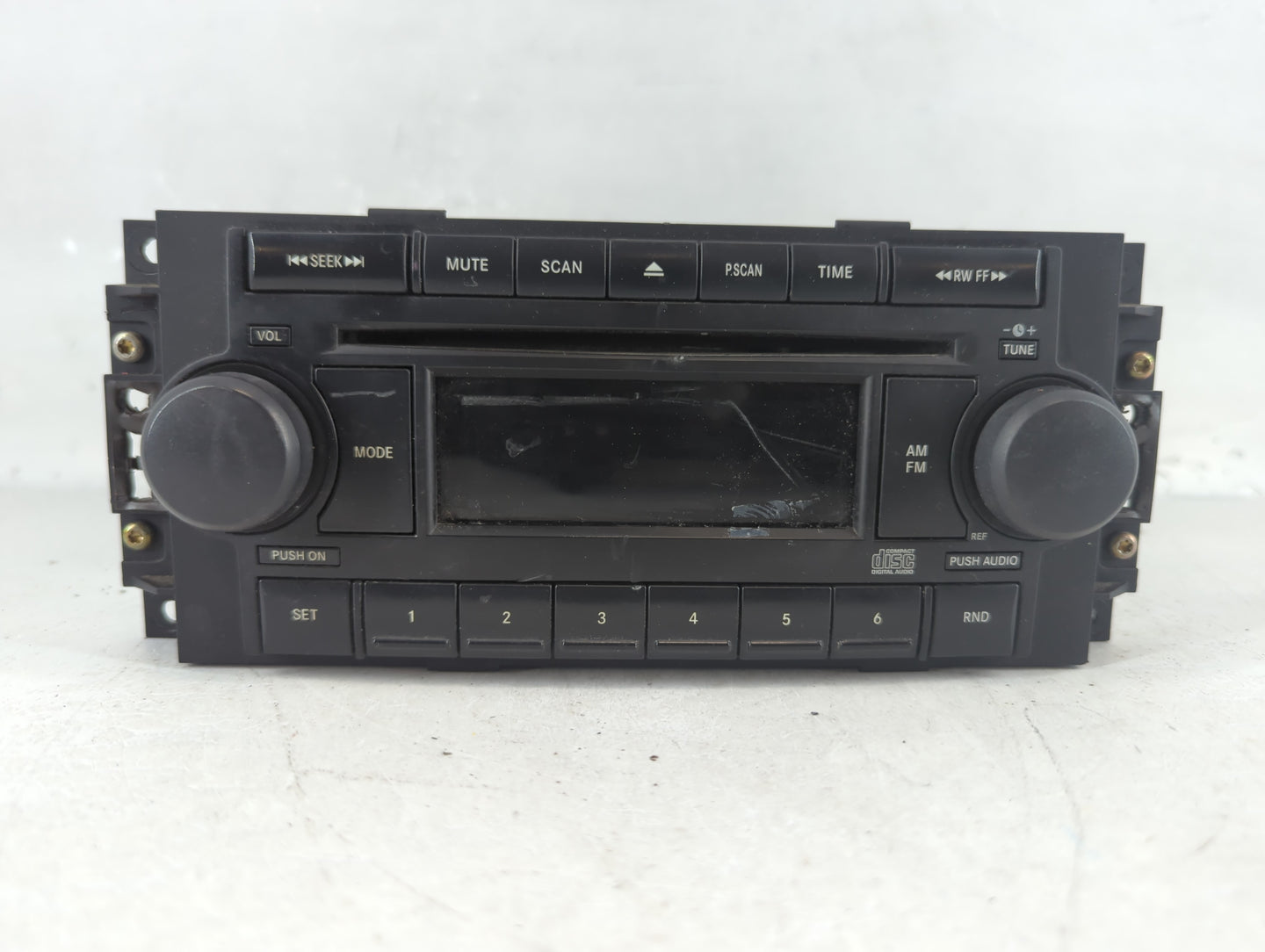 2005-2007 Chrysler 300 Radio AM FM Cd Player Receiver Replacement P/N:P05064030AN Fits Fits 2004 2005 2006 2007 2008 2009 20