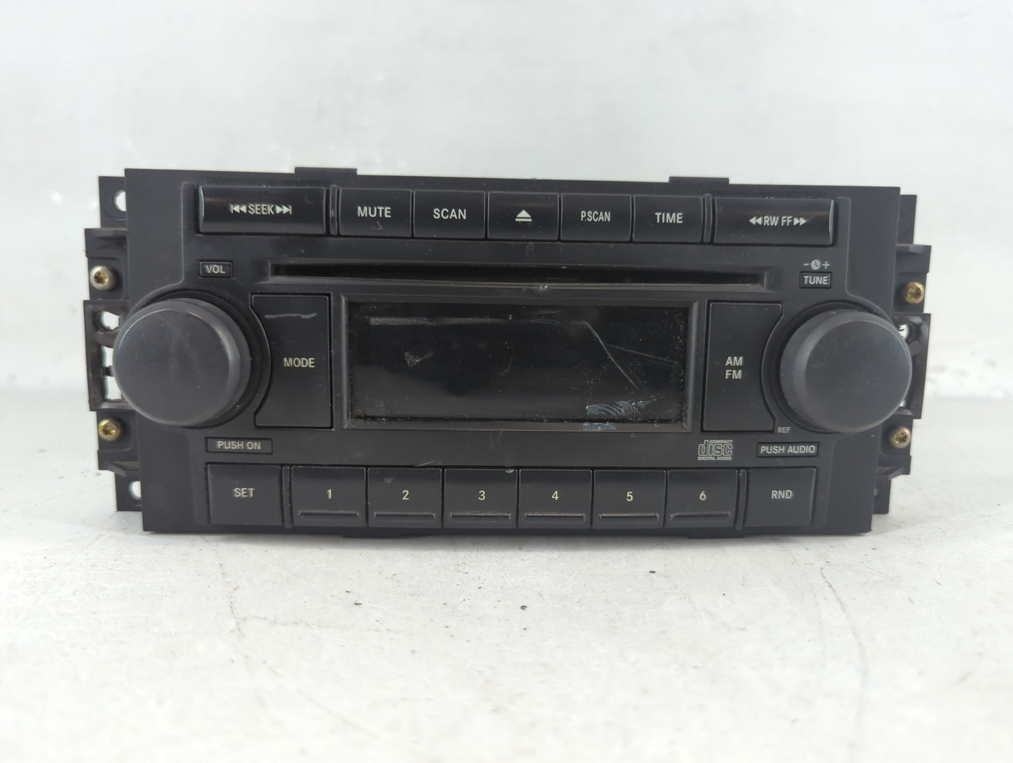 2005-2007 Chrysler 300 Radio AM FM Cd Player Receiver Replacement P/N:P05064030AN Fits Fits 2004 2005 2006 2007 2008 2009 20