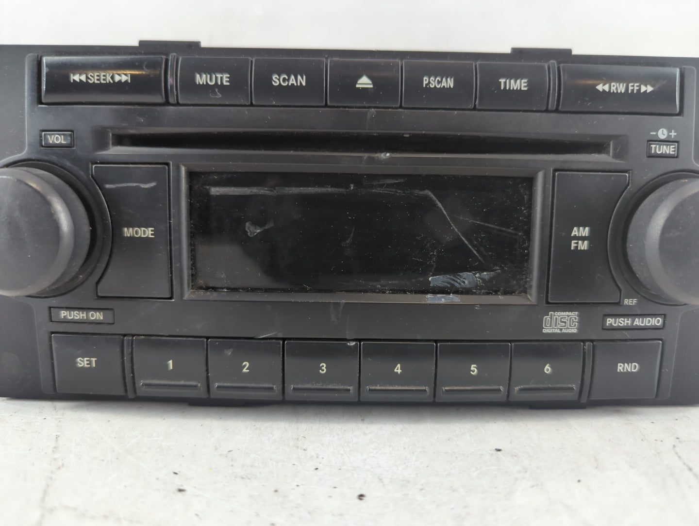 2005-2007 Chrysler 300 Radio AM FM Cd Player Receiver Replacement P/N:P05064030AN Fits Fits 2004 2005 2006 2007 2008 2009 20