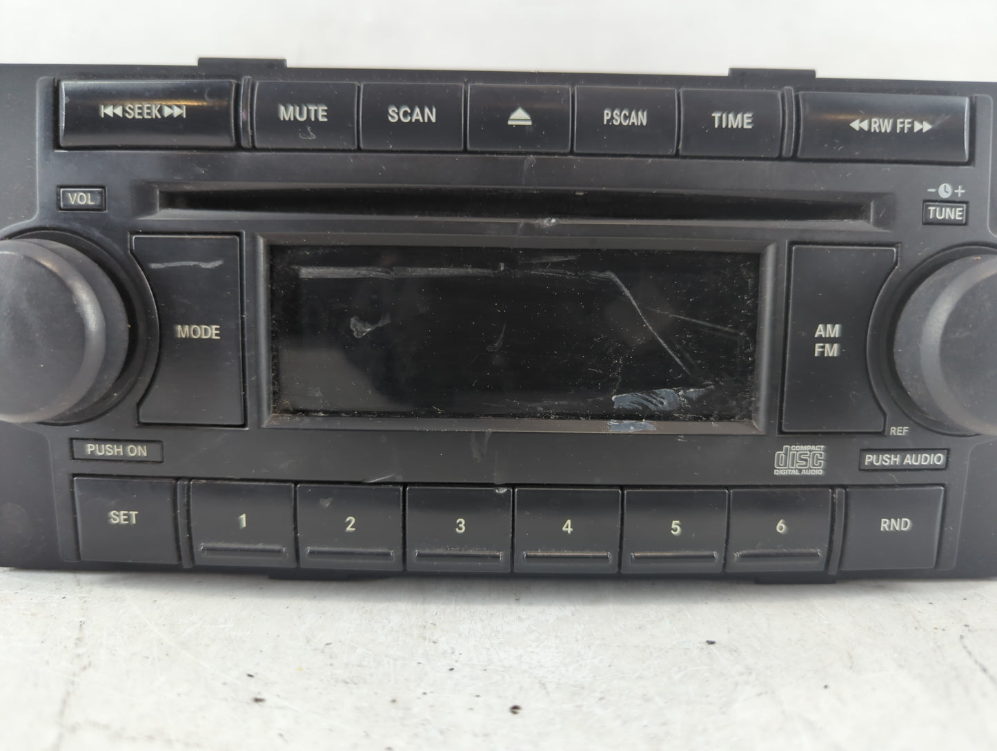 2005-2007 Chrysler 300 Radio AM FM Cd Player Receiver Replacement P/N:P05064030AN Fits Fits 2004 2005 2006 2007 2008 2009 20