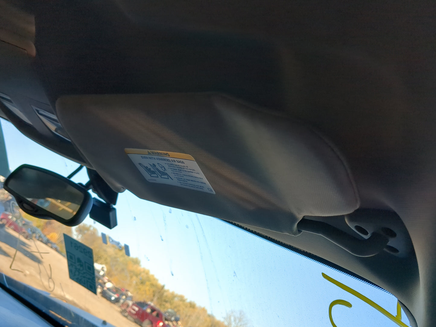 2005 Chrysler 300c Sun Visor Shade Replacement Passenger Right Mirror Fits Fits 2006 2007 OEM Used Auto Parts - Oemusedautop