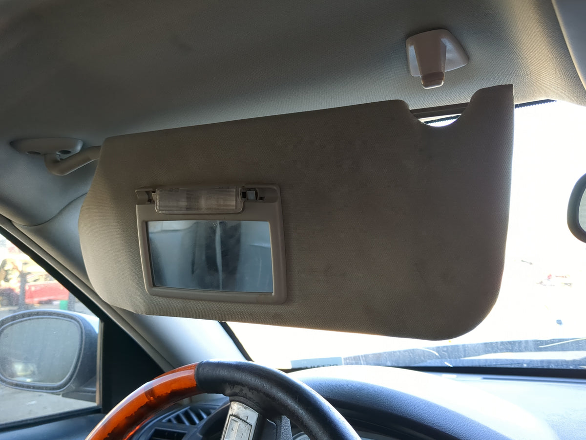 2005 Chrysler 300c Sun Visor Shade Replacement Driver Left Mirror Fits Fits 2006 2007 OEM Used Auto Parts - Oemusedautoparts