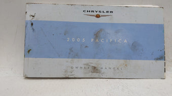 compare product 2005 Chrysler Pacifica Owners Manual Book Guide OEM Used Auto Parts