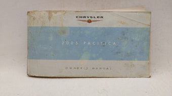 compare product 2005 Chrysler Pacifica Owners Manual Book Guide OEM Used Auto Parts