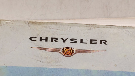 2005 Chrysler Pacifica Owners Manual Book Guide OEM Used Auto Parts