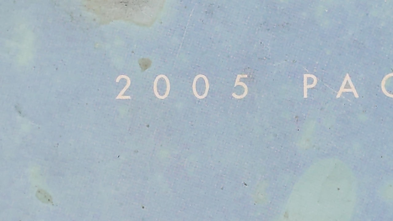 2005 Chrysler Pacifica Owners Manual Book Guide OEM Used Auto Parts - Oemusedautoparts1.com