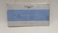 2005 Chrysler Pacifica Owners Manual Book Guide OEM Used Auto Parts - Oemusedautoparts1.com