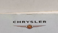 2005 Chrysler Pacifica Owners Manual Book Guide OEM Used Auto Parts - Oemusedautoparts1.com