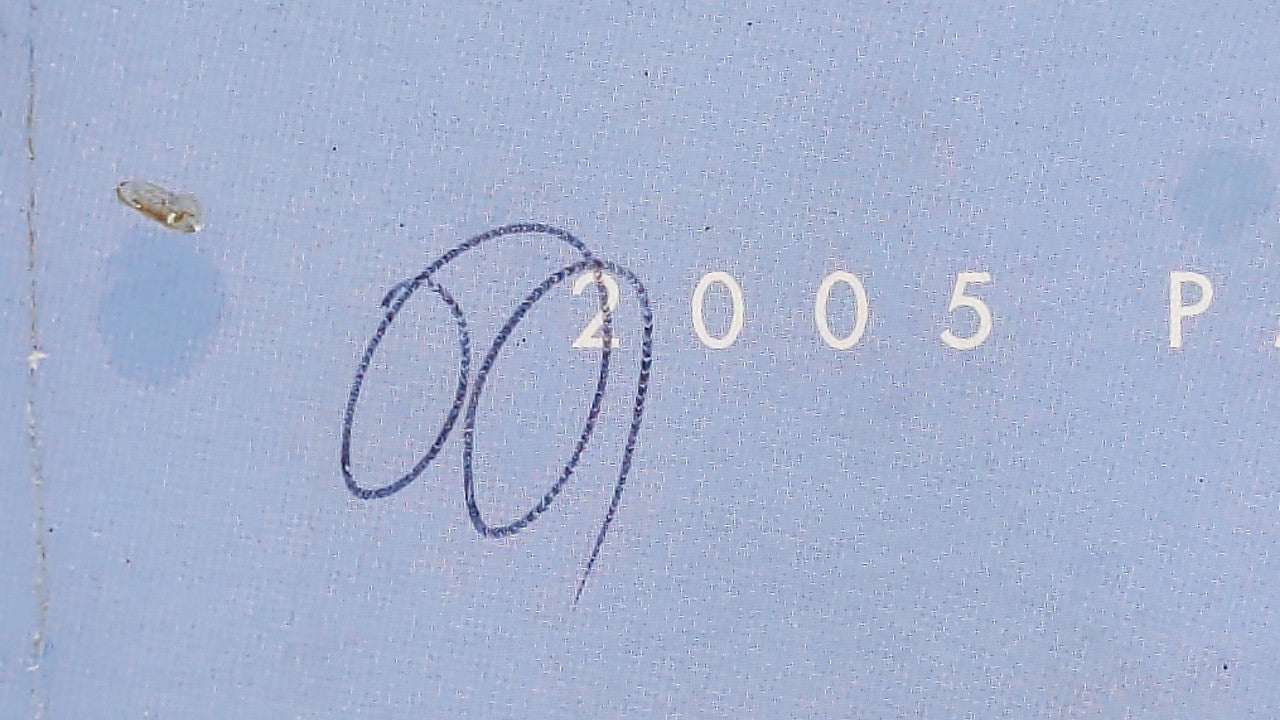 2005 Chrysler Pacifica Owners Manual Book Guide OEM Used Auto Parts - Oemusedautoparts1.com