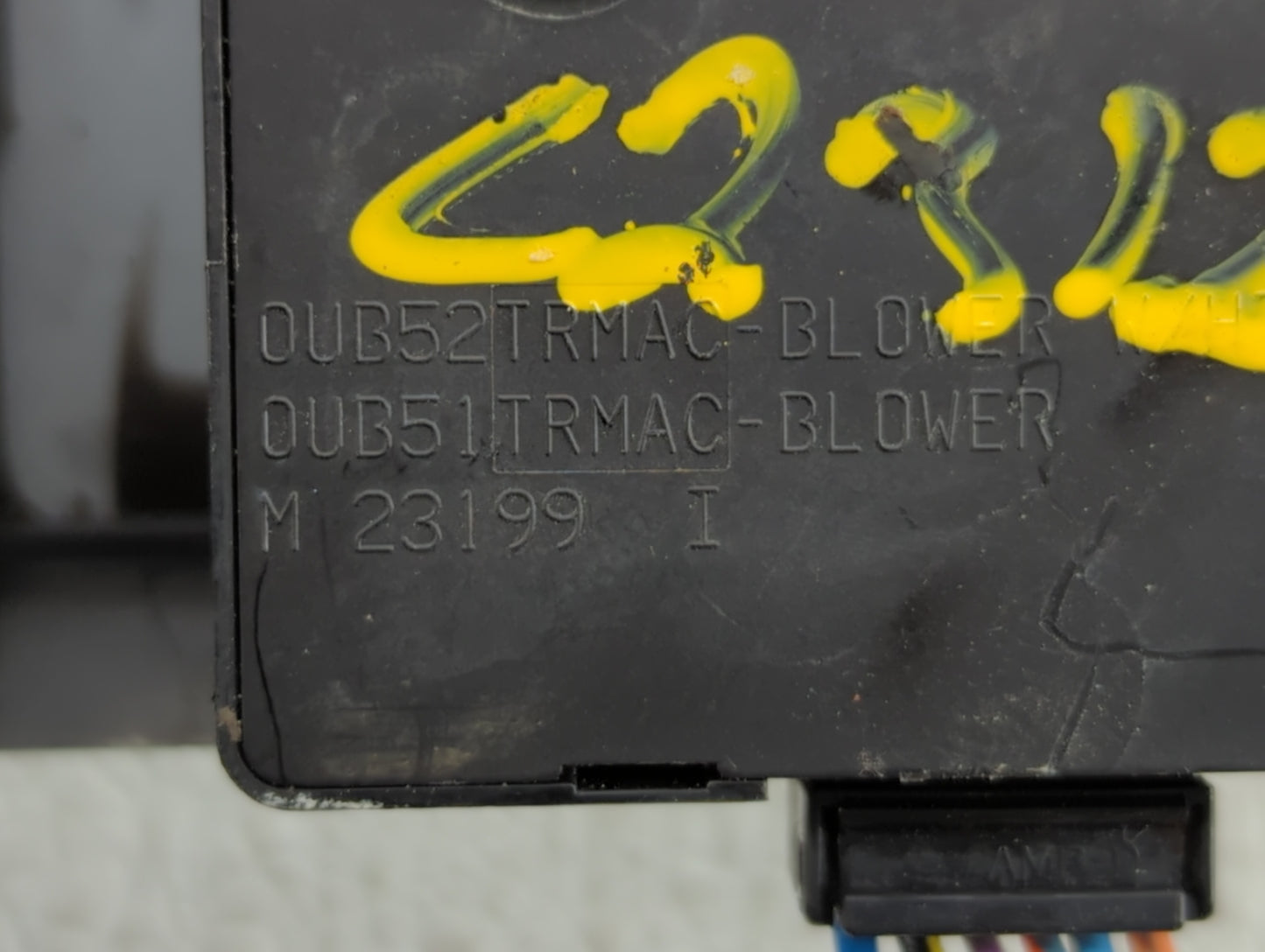 2005 Chrysler Pacifica Climate Control Module Temperature AC/Heater Replacement Fits OEM Used Auto Parts - Oemusedautoparts1