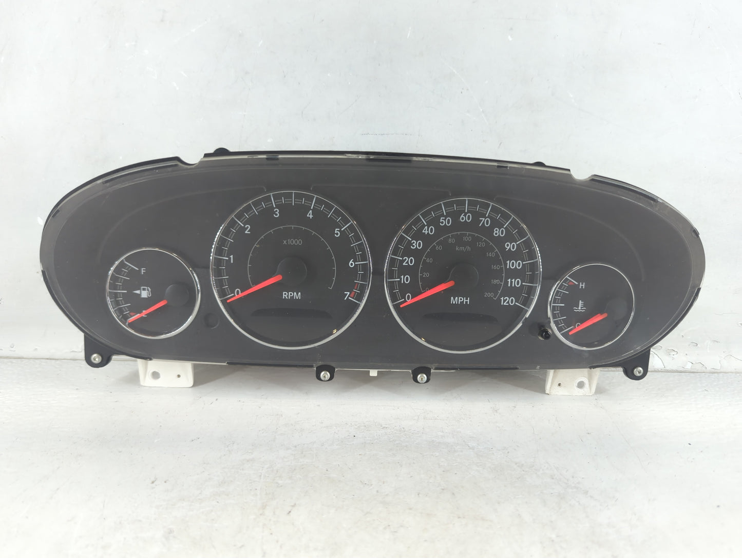 2005 Chrysler Sebring Instrument Cluster Speedometer Gauges P/N:P04602472AB Miles: Fits OEM Used Auto Parts - Oemusedautopar
