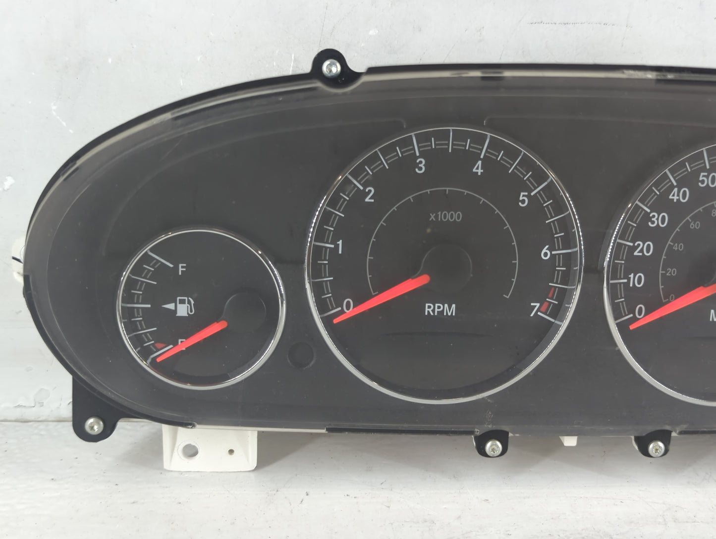 2005 Chrysler Sebring Instrument Cluster Speedometer Gauges P/N:P04602472AB Fits OEM Used Auto Parts - Oemusedautoparts1.com