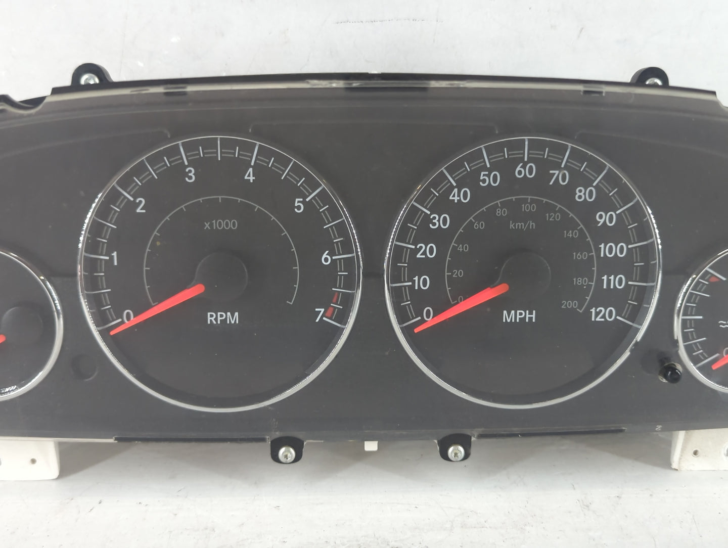 2005 Chrysler Sebring Instrument Cluster Speedometer Gauges P/N:P04602472AB Fits OEM Used Auto Parts - Oemusedautoparts1.com