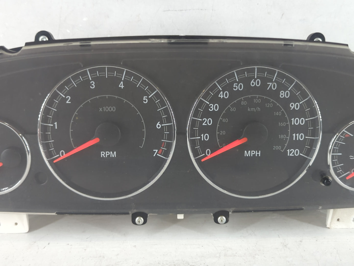 2005 Chrysler Sebring Instrument Cluster Speedometer Gauges P/N:P04602472AB Fits OEM Used Auto Parts - Oemusedautoparts1.com
