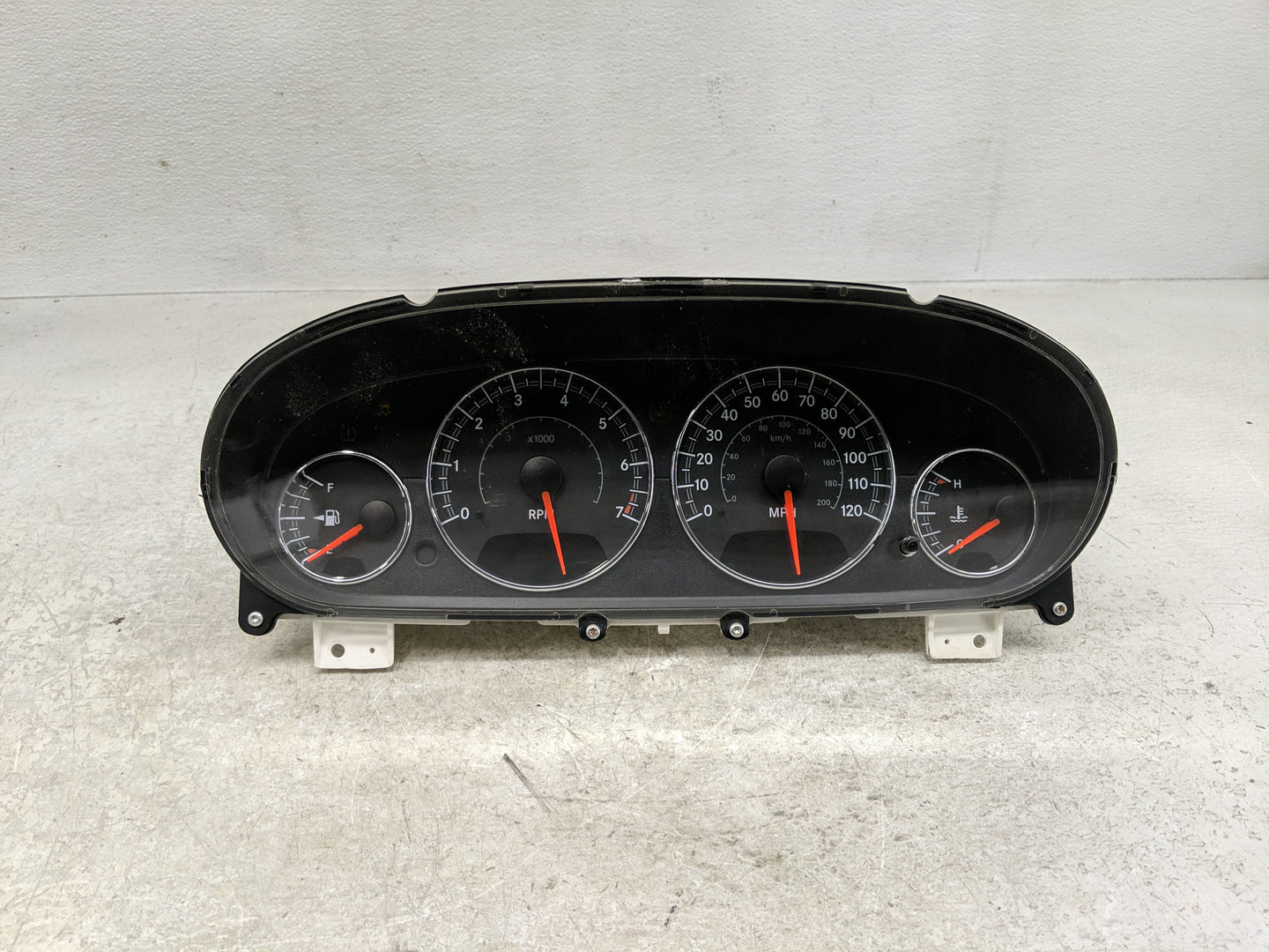 2004-2006 Chrysler Sebring Instrument Cluster Speedometer Gauges P/N:P04602472AA 05015495AA, P04602472AB Fits Fits 2004 2005
