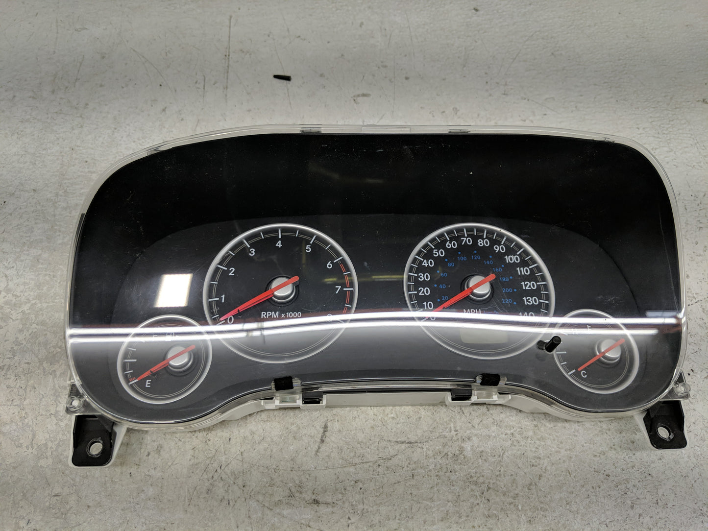 2005 Chrysler Sebring Instrument Cluster Speedometer Gauges P/N:8100A015 Fits OEM Used Auto Parts - Oemusedautoparts1.com