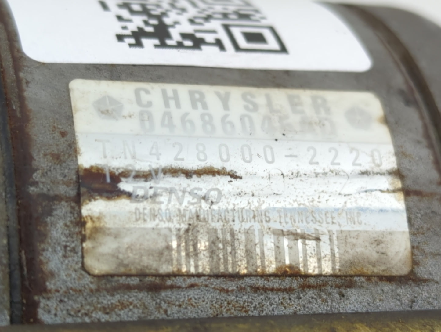 2004-2005 Chrysler Town & Country Car Starter Motor Solenoid OEM P/N:428000-2220 04686045AD Fits Fits 2004 2005 2006 OEM Use