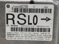 2005 Chrysler Town & Country Chassis Control Module Ccm Bcm Body Control - Oemusedautoparts1.com