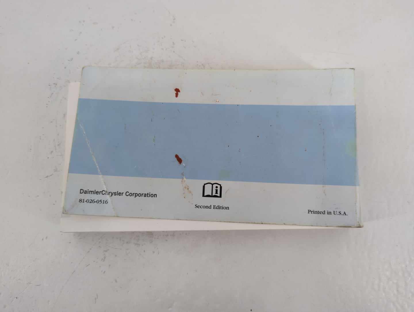 2005 Chrysler Town & Country Owners Manual Book Guide P/N:81-026-0516 OEM Used Auto Parts - Oemusedautoparts1.com