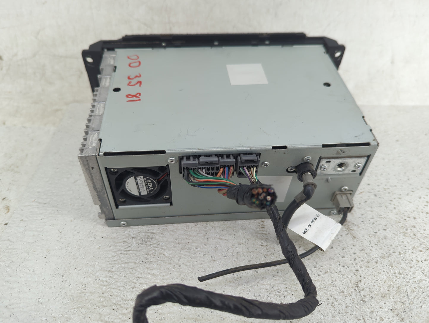 2004-2007 Dodge Caravan Radio AM FM Cd Player Receiver Replacement P/N:P56038629AH Fits Fits 2003 2004 2005 2006 2007 OEM Us