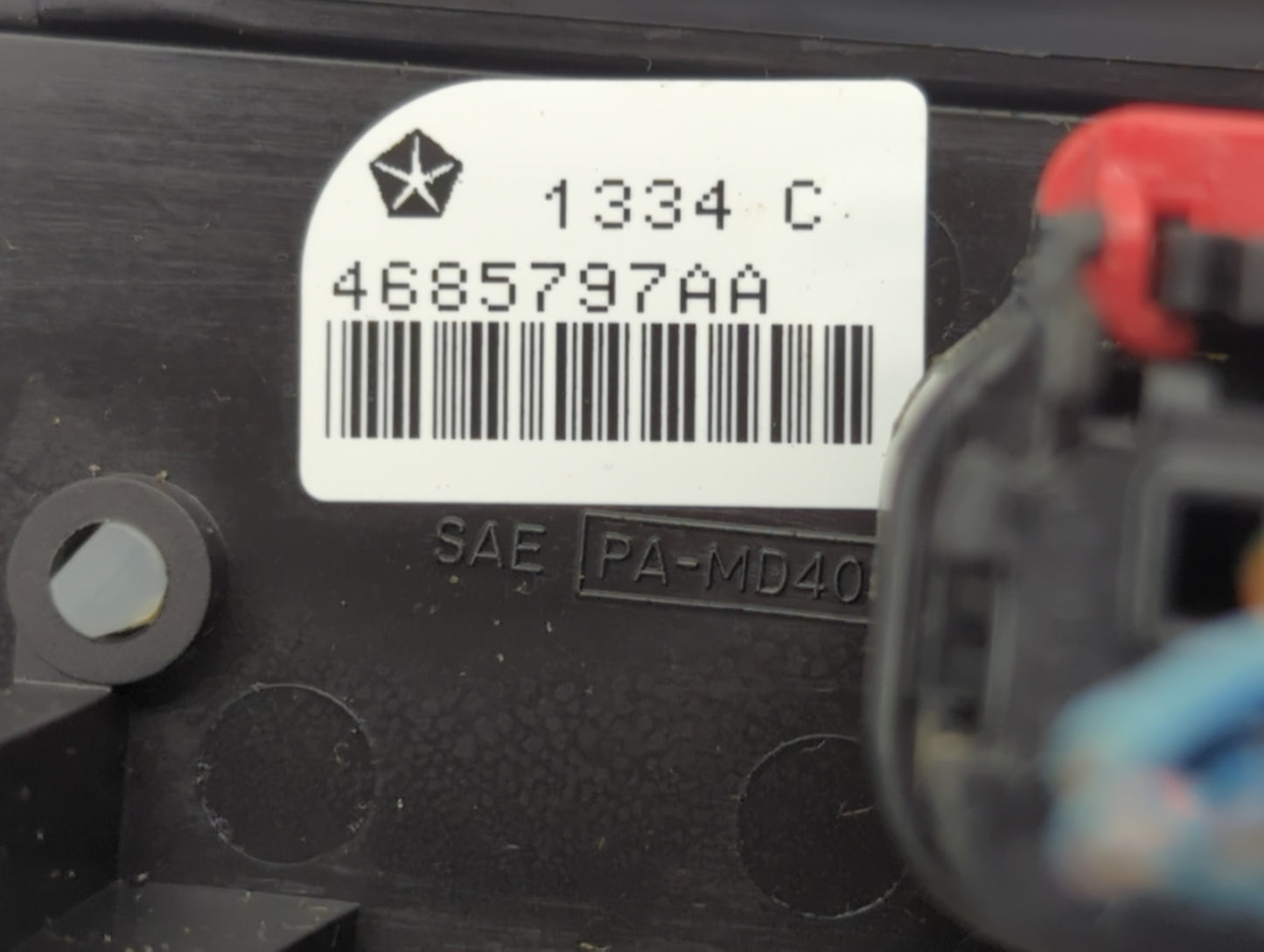 2001-2007 Dodge Caravan Climate Control Module Temperature AC/Heater Replacement P/N:P05005009AD 4685797AA Fits OEM Used Aut