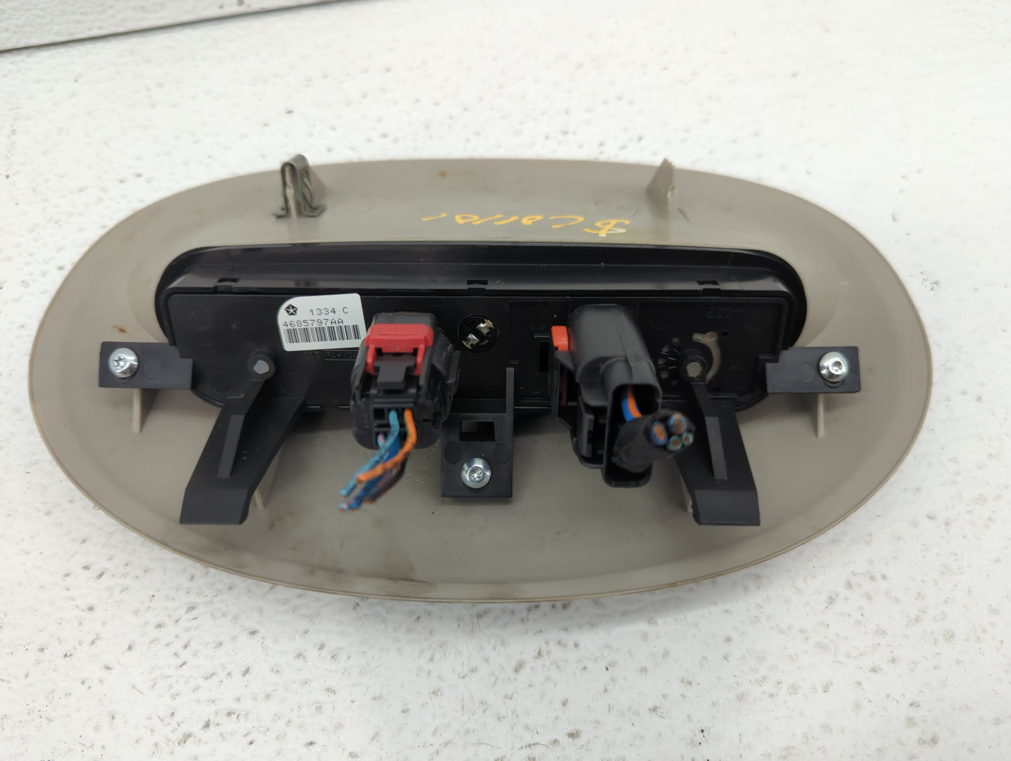 2001-2007 Dodge Caravan Climate Control Module Temperature AC/Heater Replacement P/N:P05005009AD 4685797AA Fits OEM Used Aut