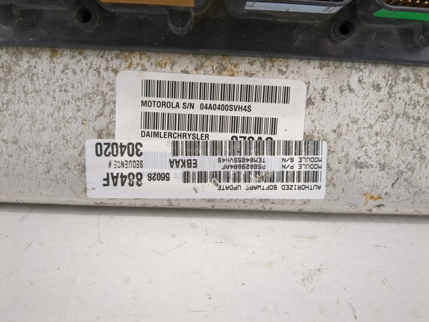 2005 Dodge Dakota PCM Engine Control Computer ECU ECM PCU OEM P/N:P56028884AF Fits OEM Used Auto Parts - Oemusedautoparts1.c