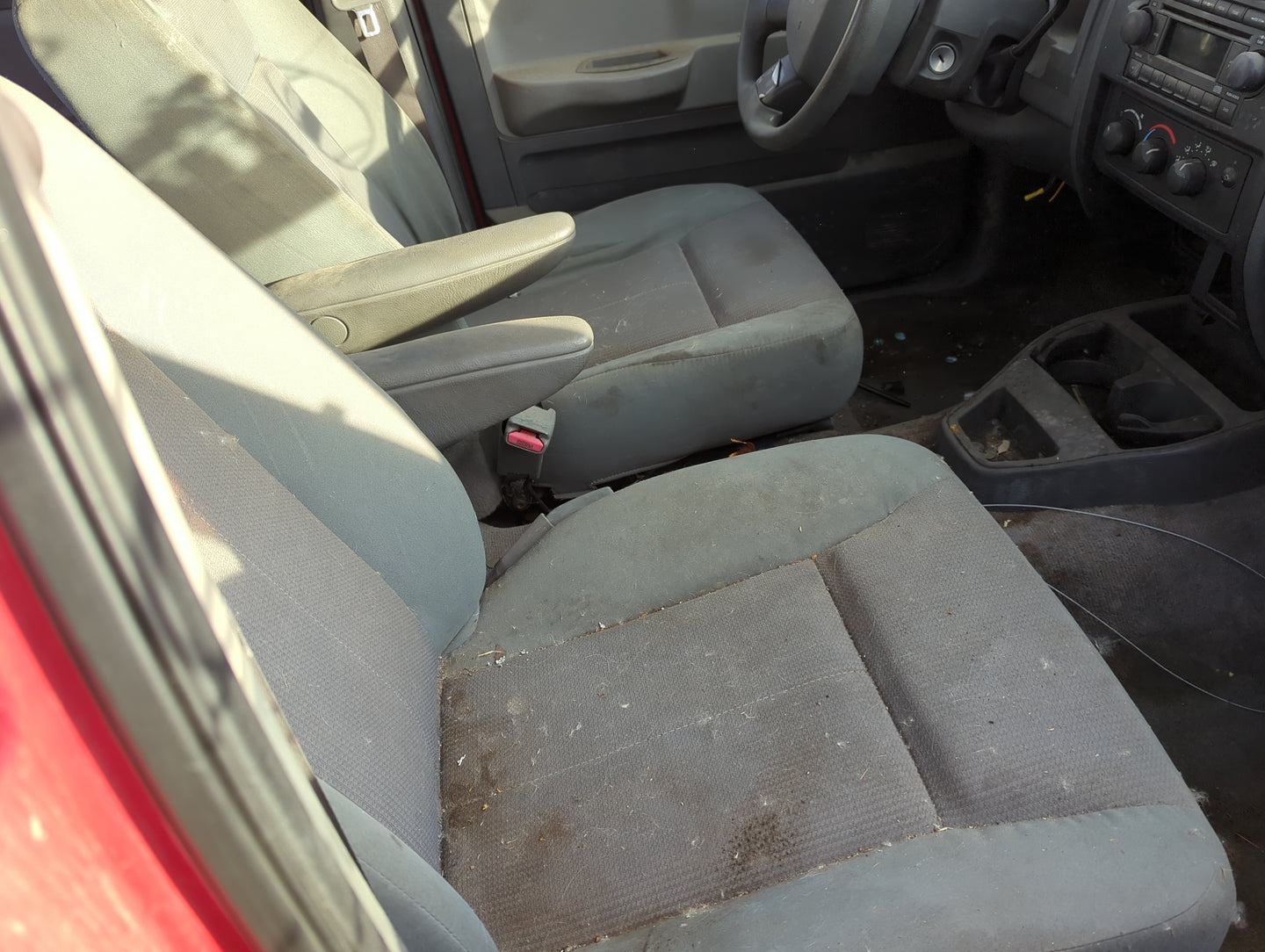 2005-2007 Dodge Dakota Passenger Front Seat Oem 1277324 - Oemusedautoparts1.com
