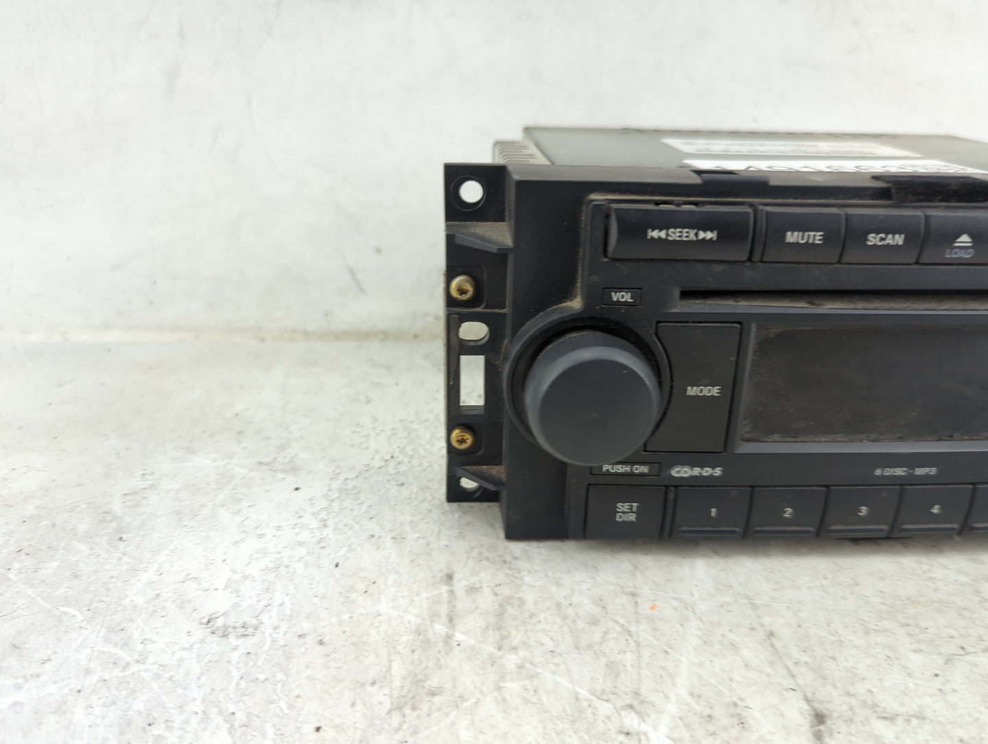 2005-2007 Dodge Dakota Radio AM FM Cd Player Receiver Replacement P/N:P05091720AD Fits Fits 2004 2005 2006 2007 2008 2009 20
