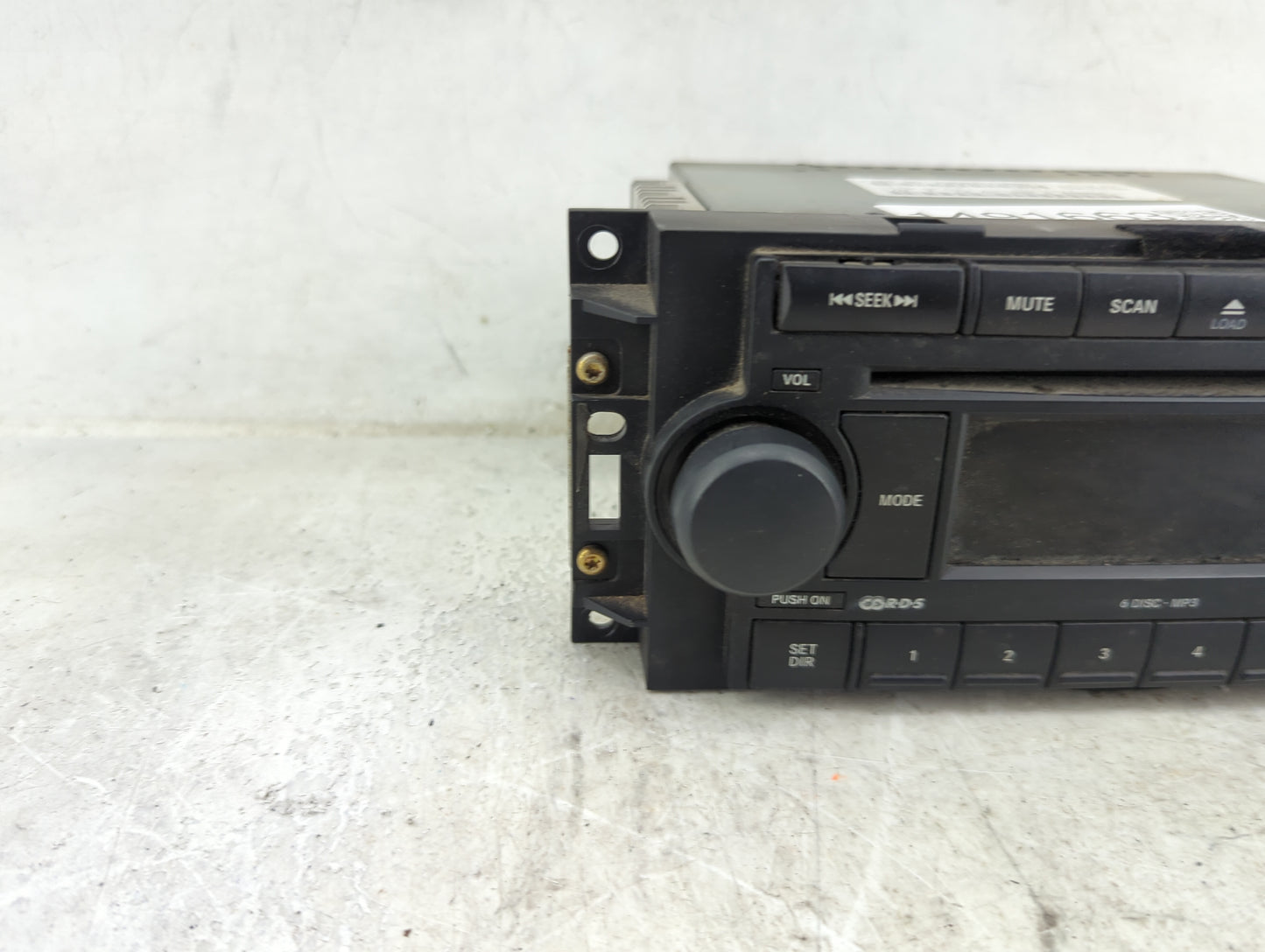 2005-2007 Dodge Dakota Radio AM FM Cd Player Receiver Replacement P/N:P05091720AD Fits Fits 2004 2005 2006 2007 2008 2009 20