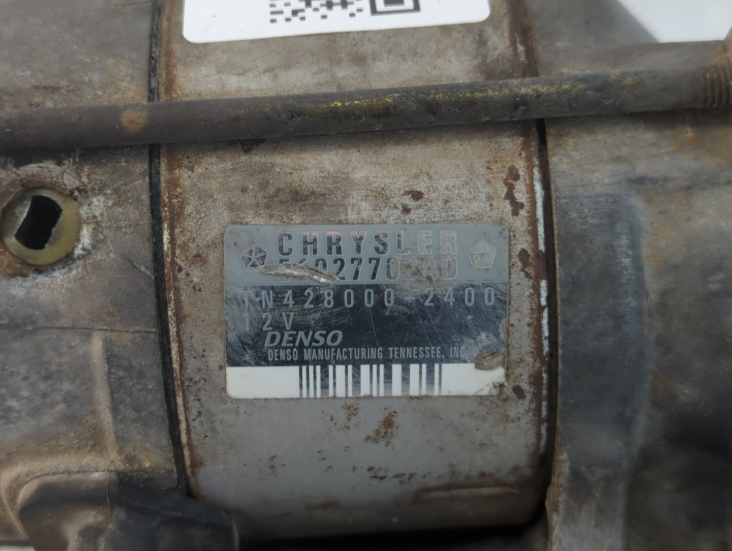 2004-2009 Dodge Dakota Car Starter Motor Solenoid OEM P/N:TN428000-2400 Fits Fits 2004 2005 2006 2007 2008 2009 OEM Used Aut