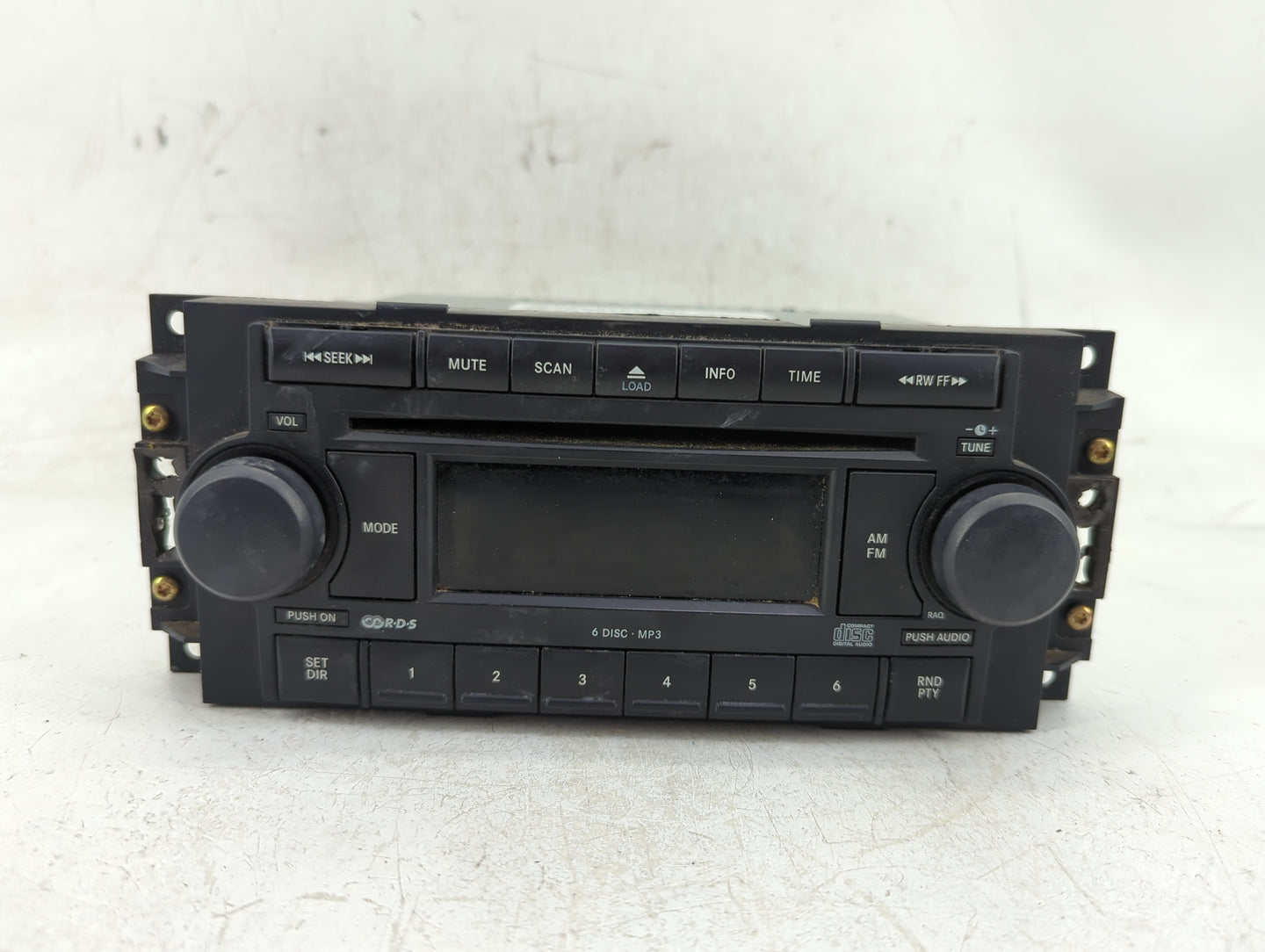 2004-2007 Dodge Durango Radio AM FM Cd Player Receiver Replacement P/N:P05091720AD Fits Fits 2004 2005 2006 2007 2008 2009 2