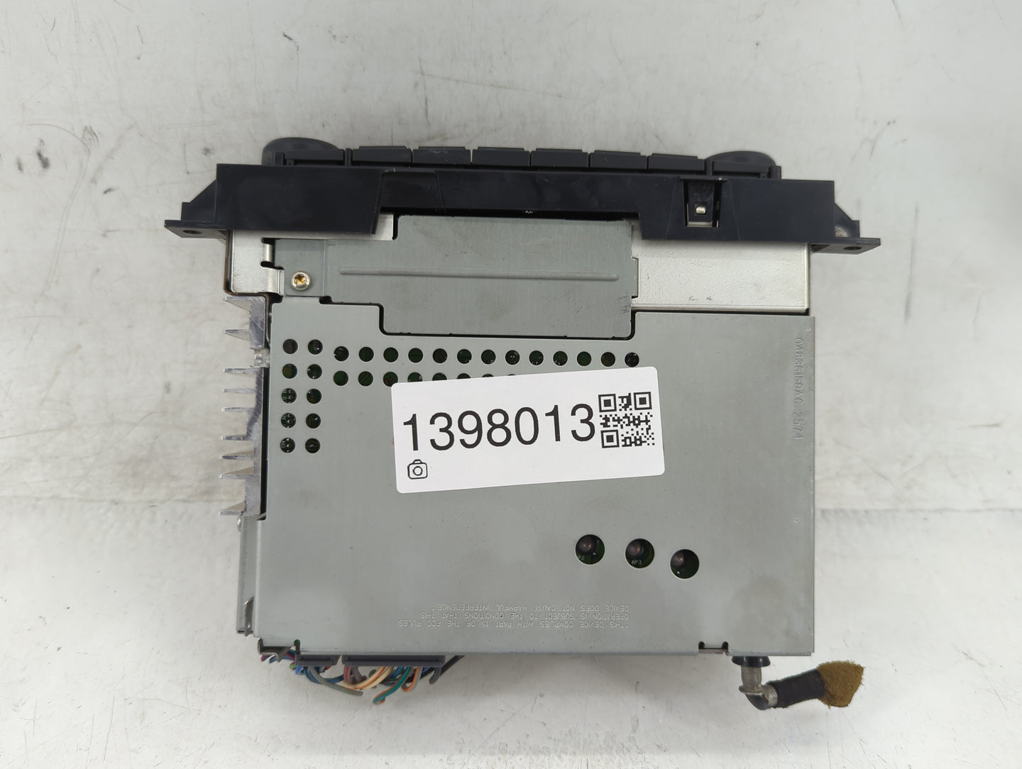 2004-2007 Dodge Durango Radio AM FM Cd Player Receiver Replacement P/N:P05091720AD Fits Fits 2004 2005 2006 2007 2008 2009 2