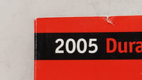 2005 Dodge Durango Owners Manual Book Guide OEM Used Auto Parts - Oemusedautoparts1.com