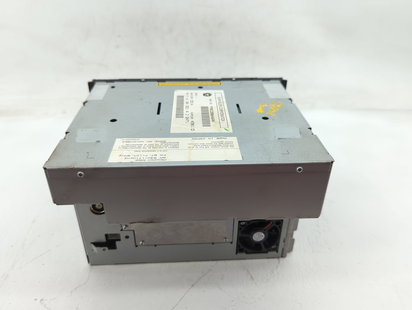 2004-2006 Dodge Durango Radio AM FM Cd Player Receiver Replacement Fits Fits 2004 2005 2006 2007 OEM Used Auto Parts - Oemus